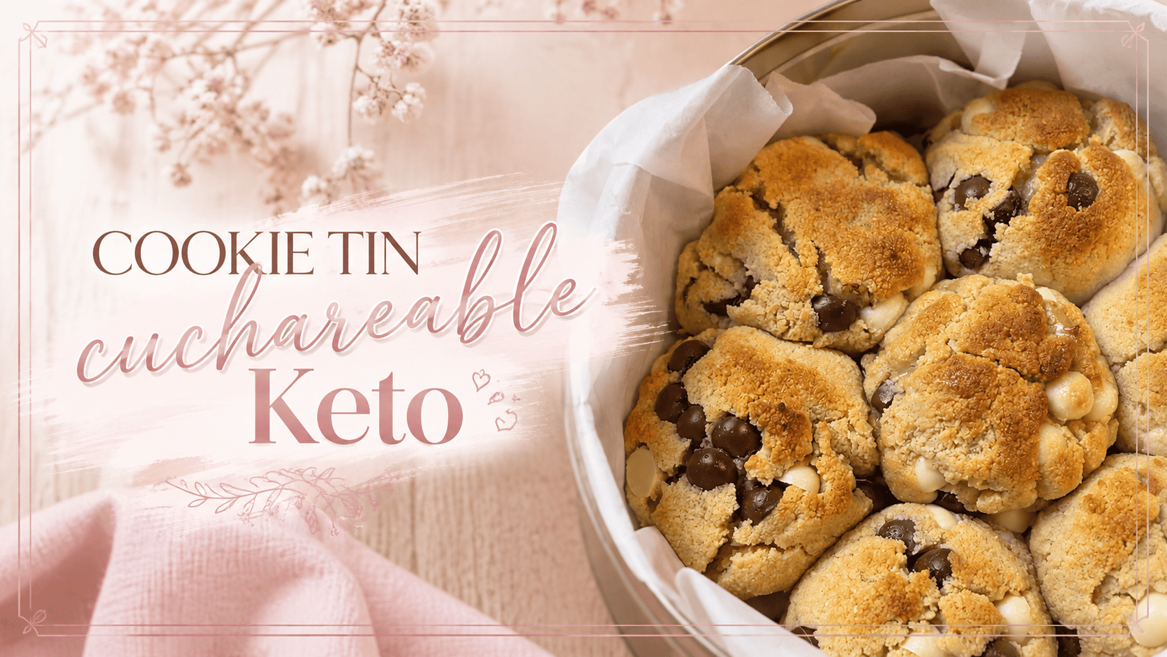 Cookie tin cuchareable keto