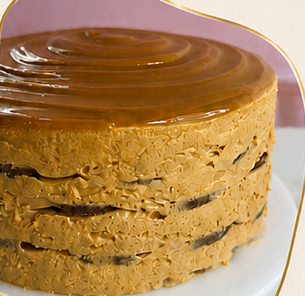 Torta de arequipe saludable